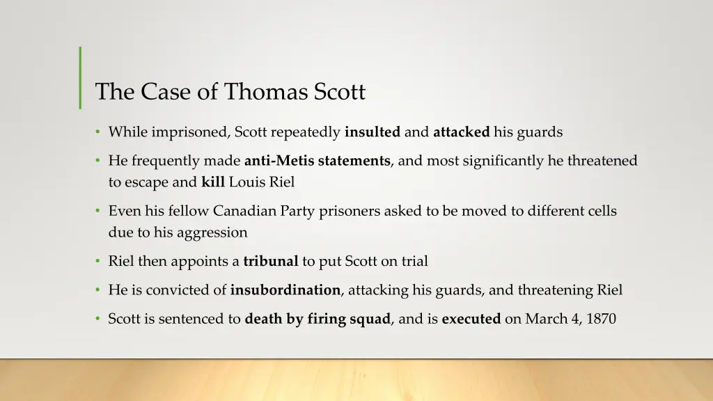 the case of thomas scott