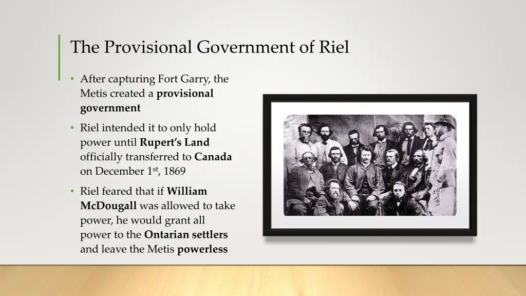 the provisional government of riel