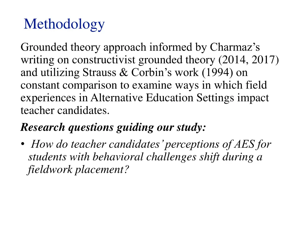 methodology