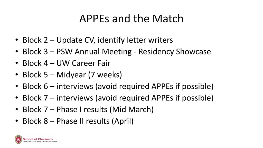 appes and the match