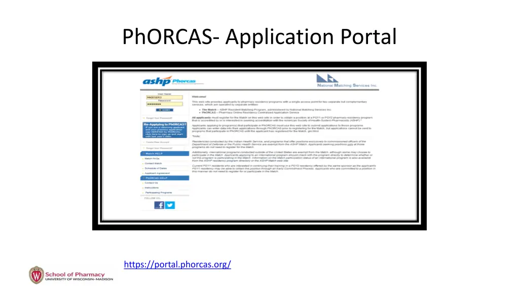 phorcas application portal