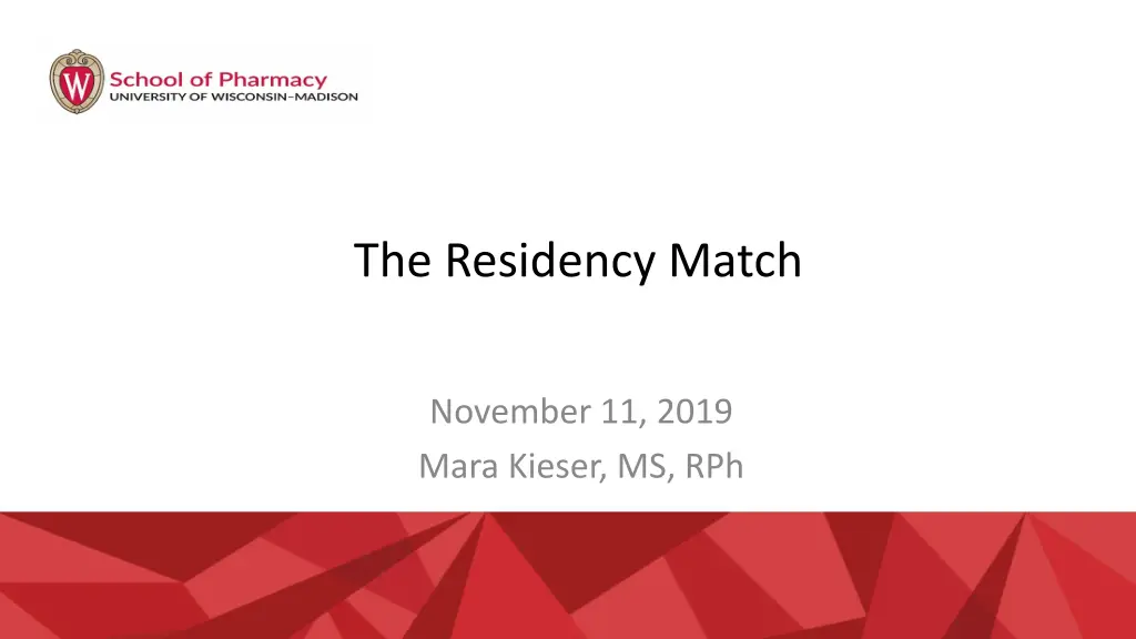 the residency match 1