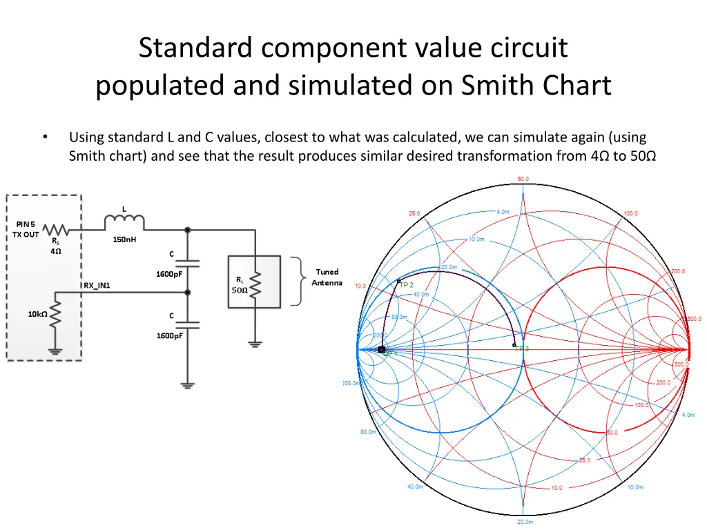 standard component value circuit populated