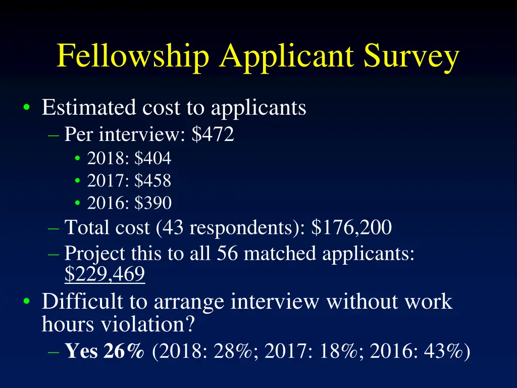 fellowship applicant survey 3