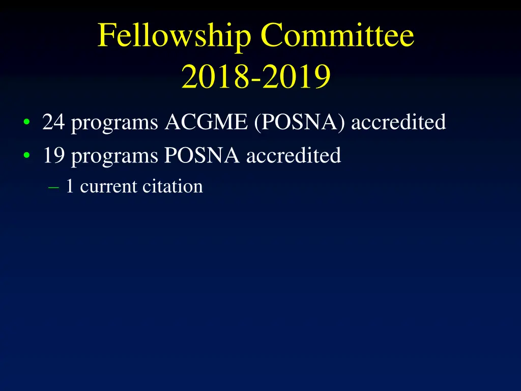 fellowship committee 2018 2019 2