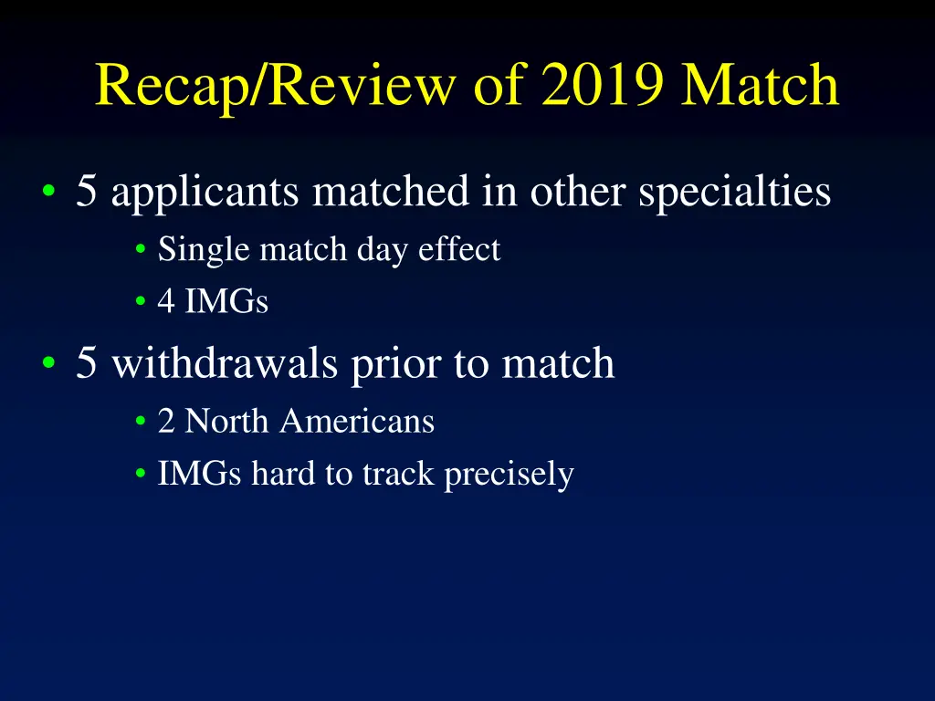 recap review of 2019 match 5