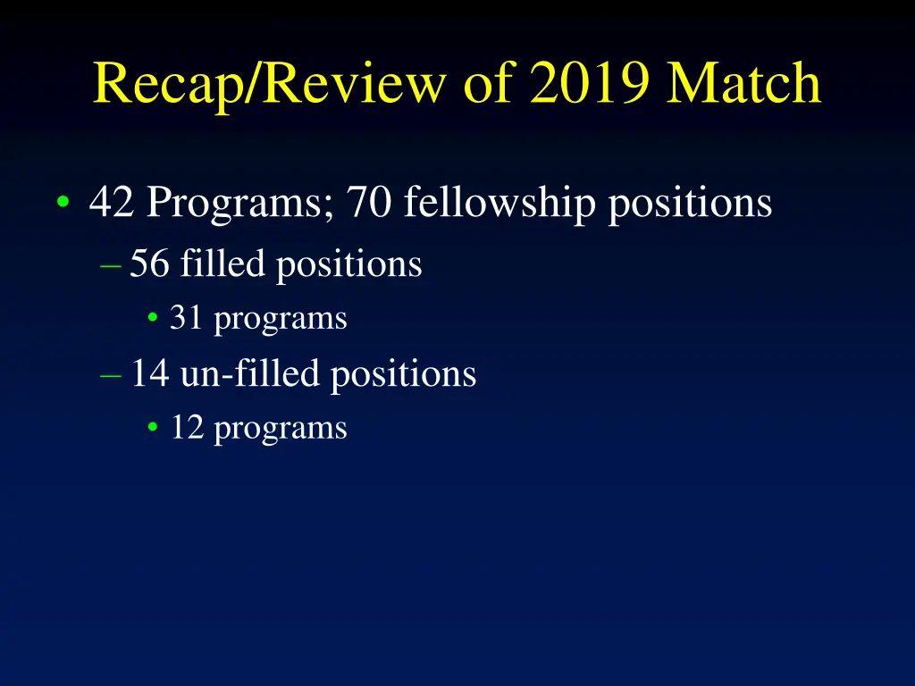 recap review of 2019 match 6