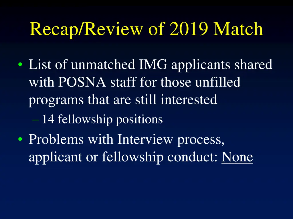 recap review of 2019 match 7