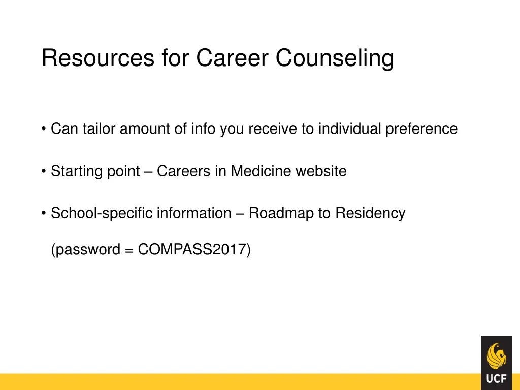 resources for career counseling