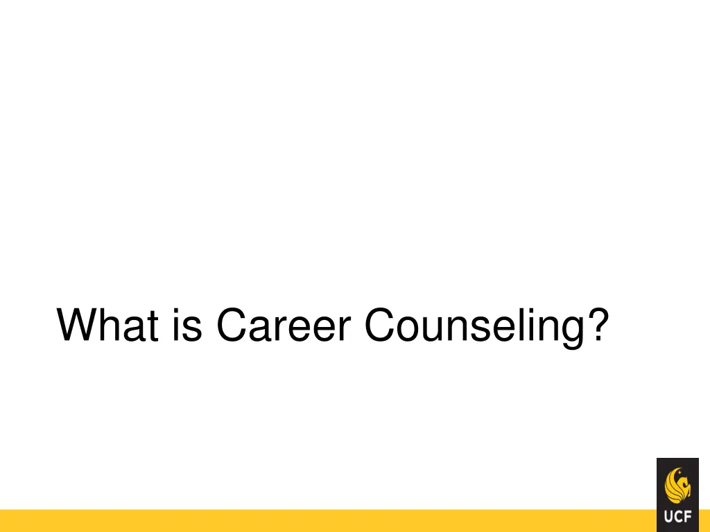 what is career counseling