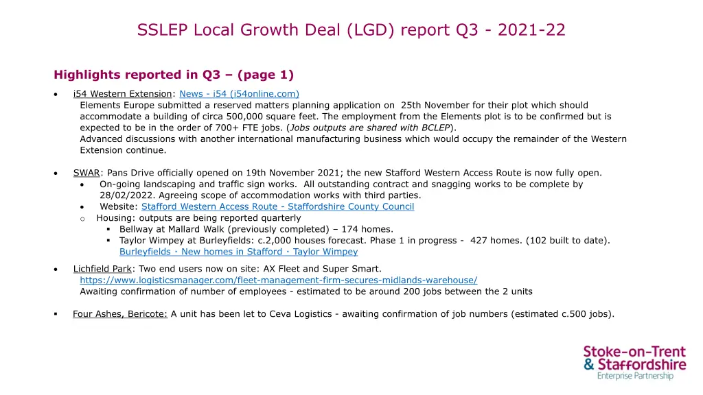 sslep local growth deal lgd report q3 2021 22 7