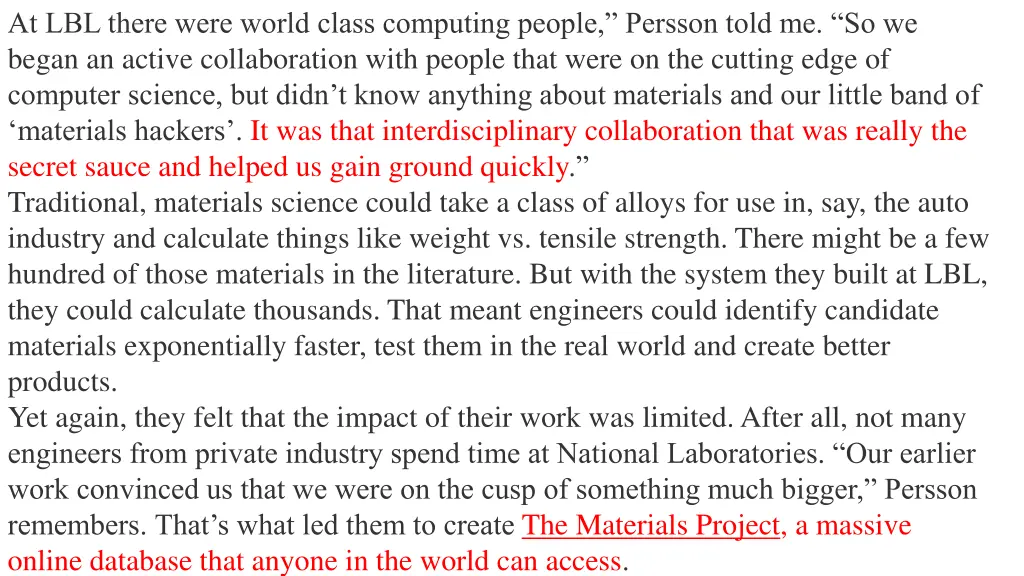 at lbl there were world class computing people