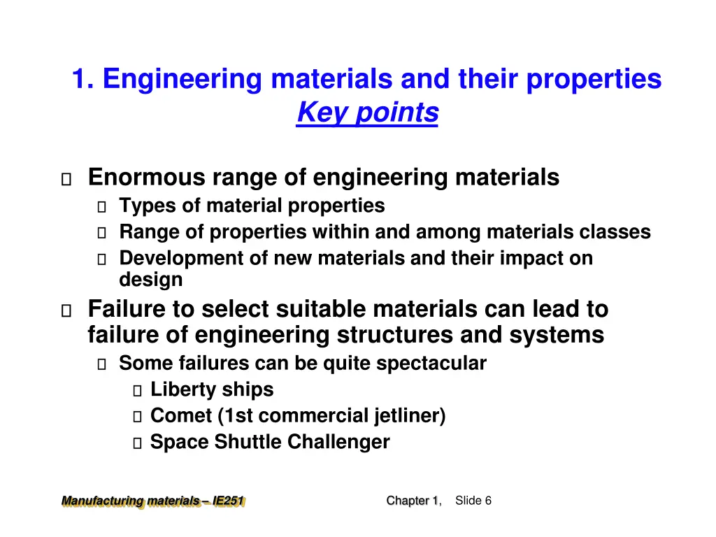 1 engineering materials and their properties