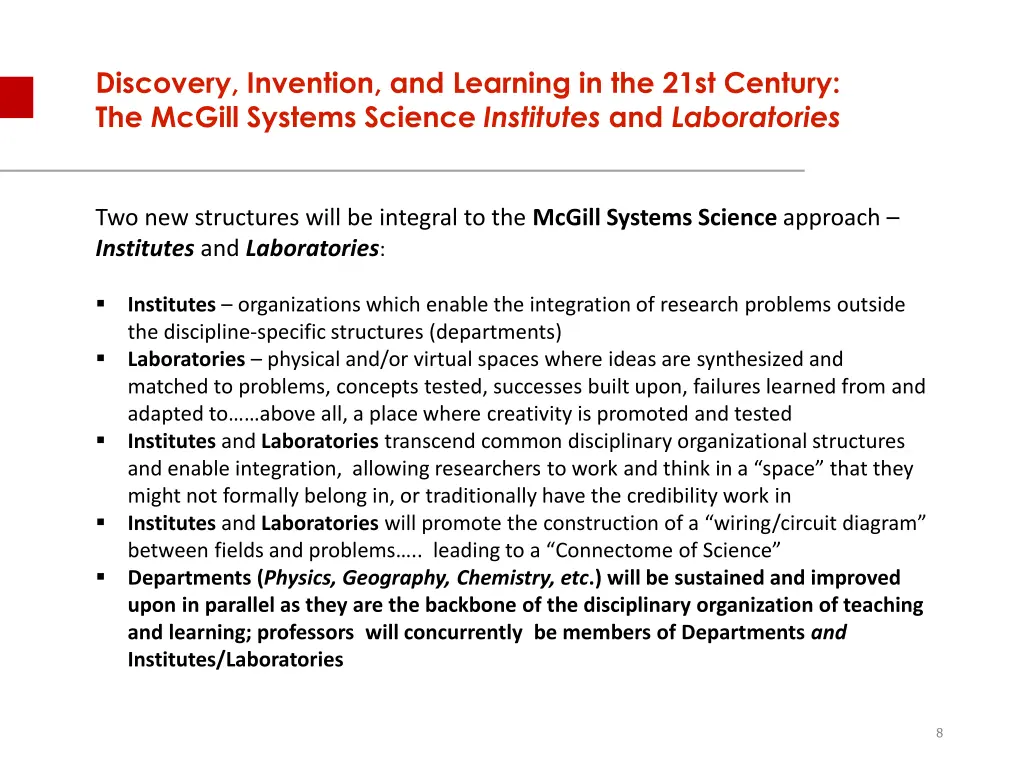 discovery invention and learning in the 21st 1