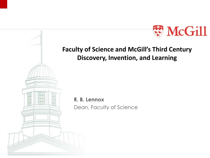 faculty of science and mcgill s third century