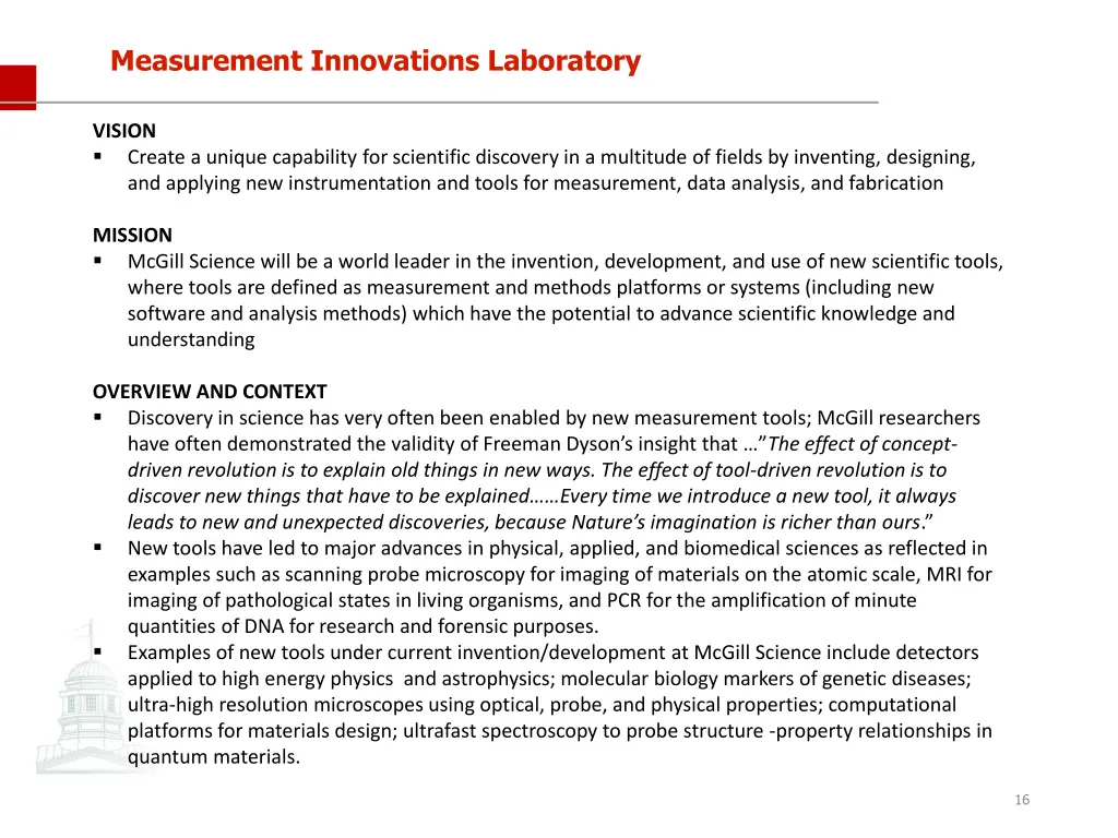 measurement innovations laboratory