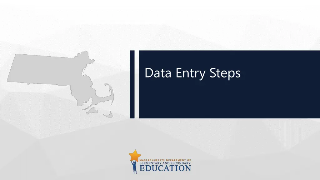 data entry steps