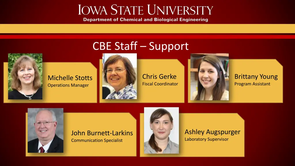 cbe staff support