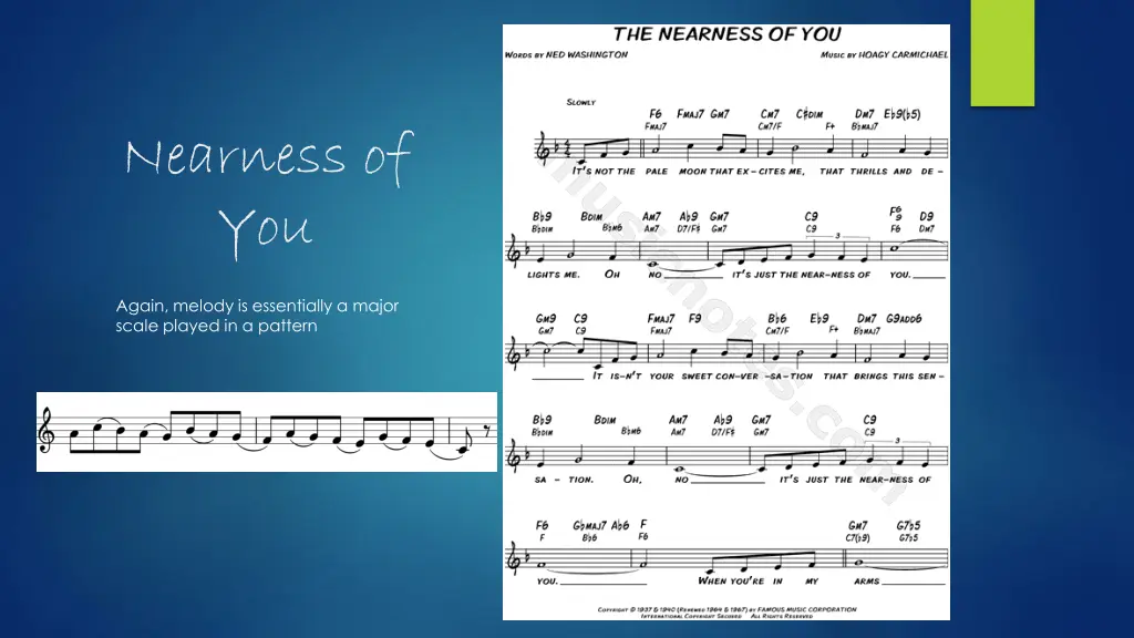 nearness of you