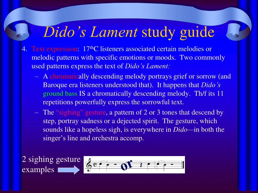 dido s lament study guide 2