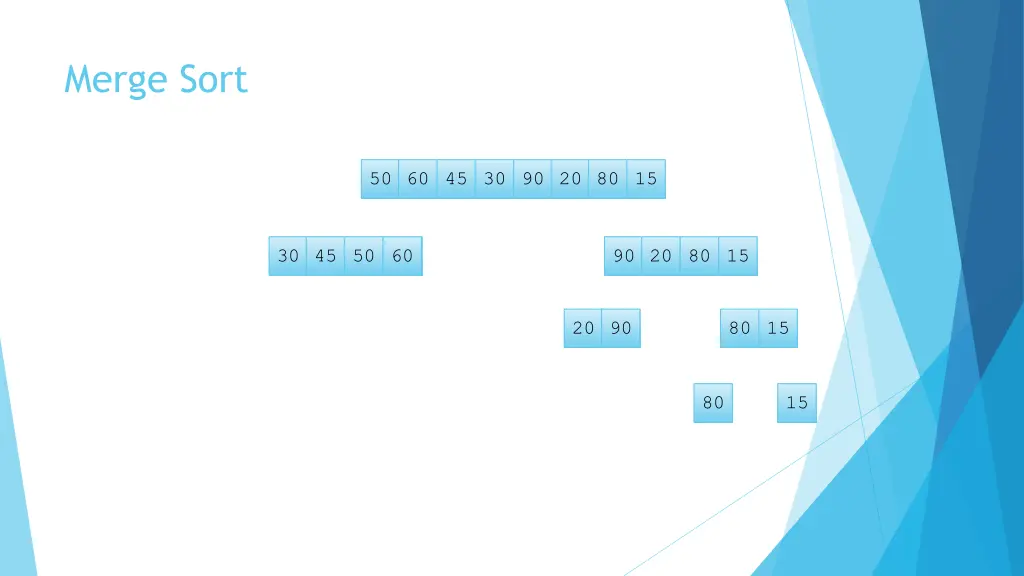 merge sort 12