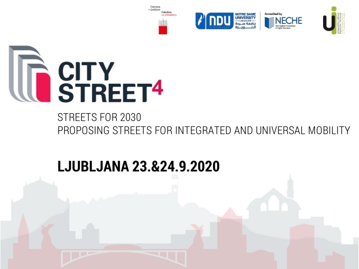 streets for 2030 proposing streets for integrated