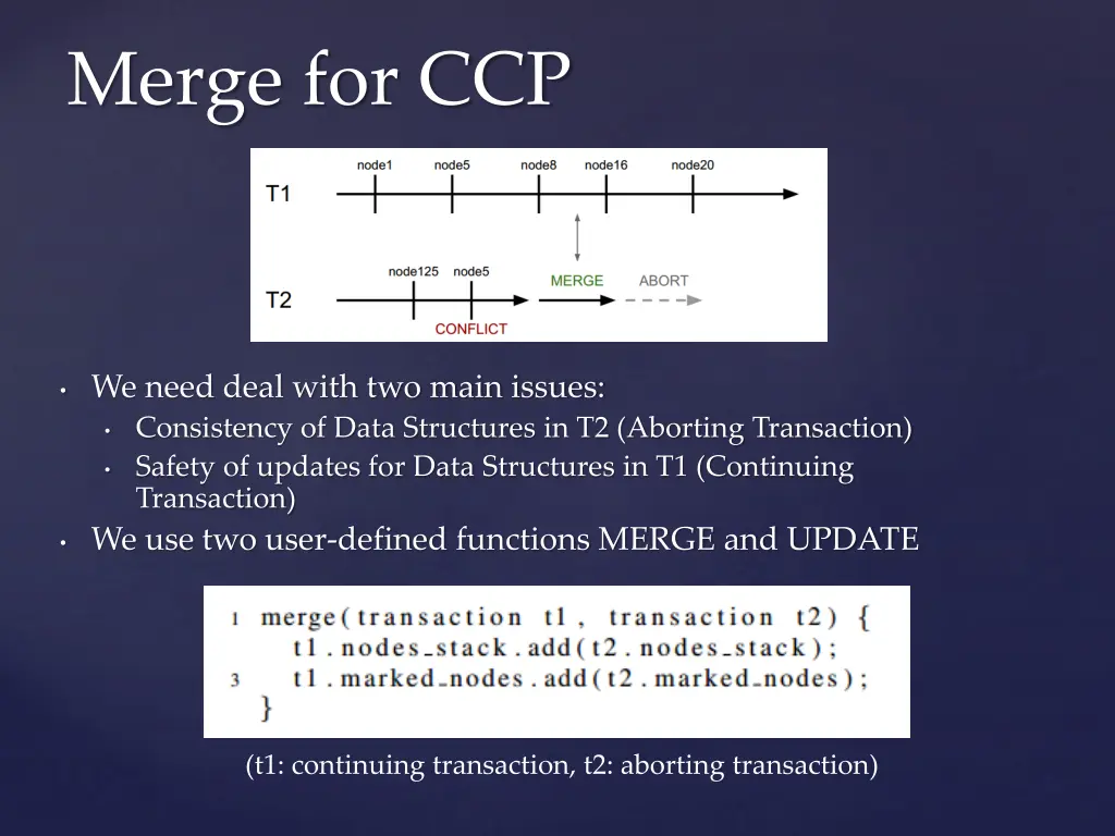 merge for ccp 1