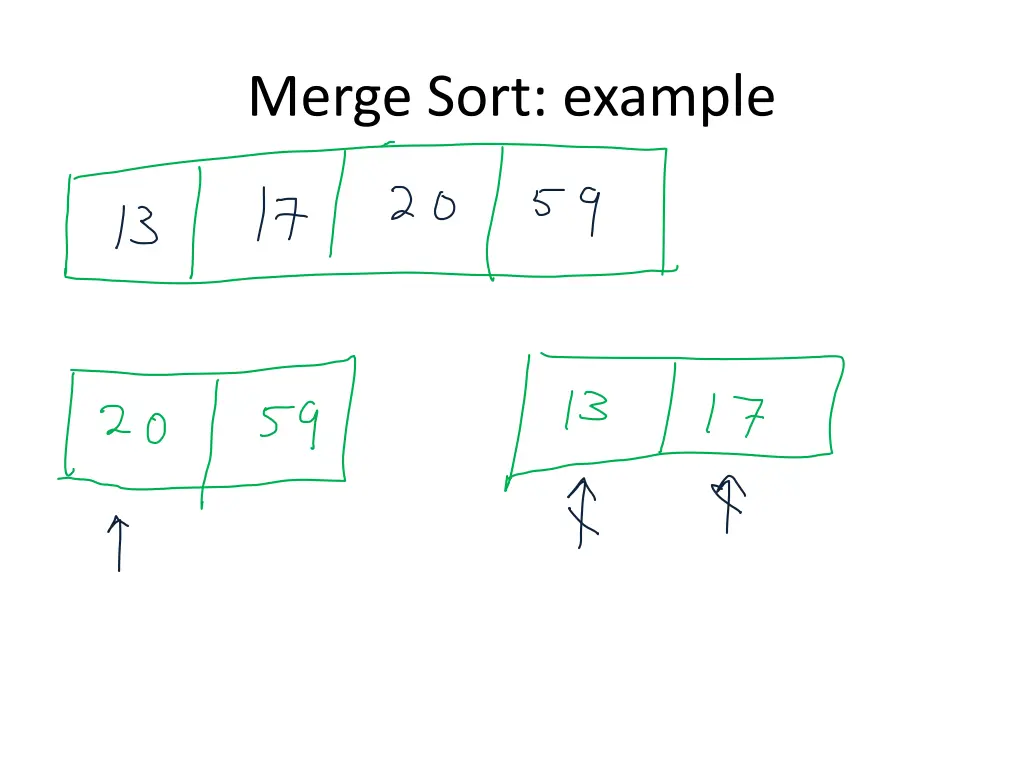 merge sort example 1