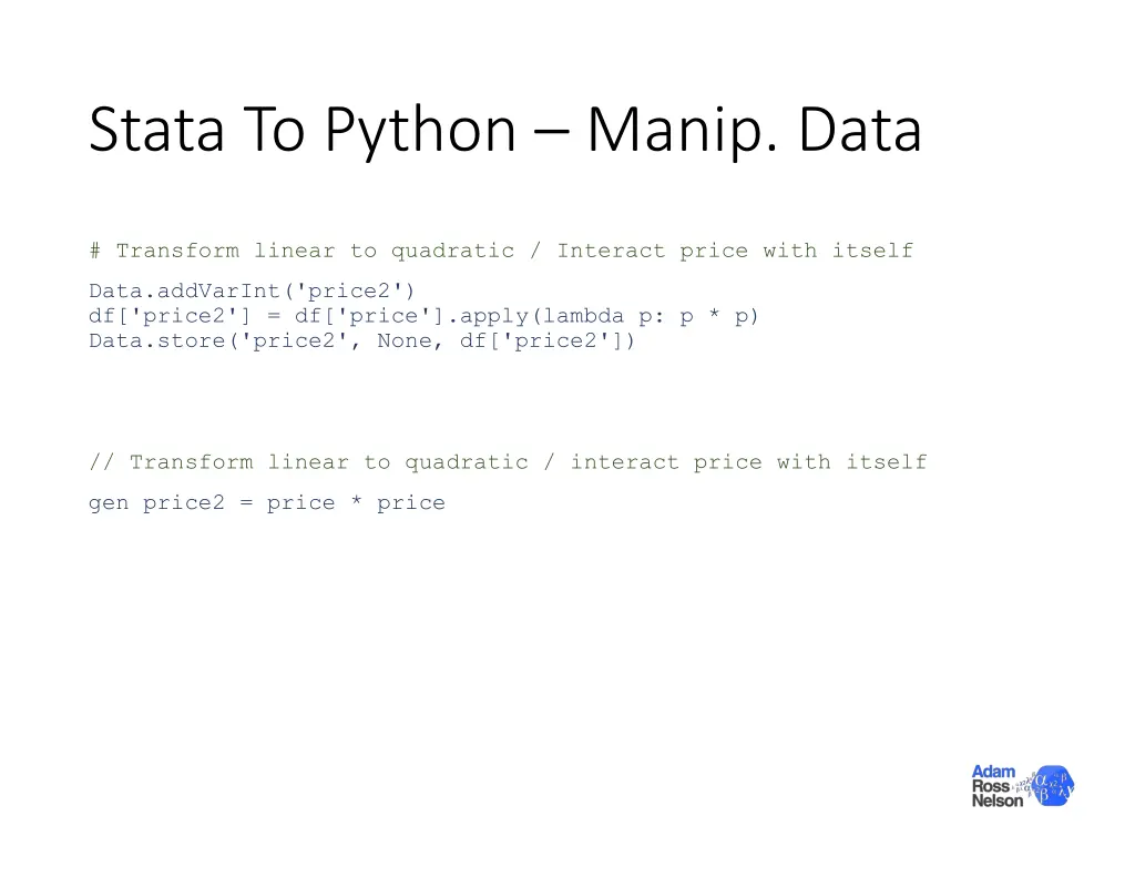 stata to python manip data