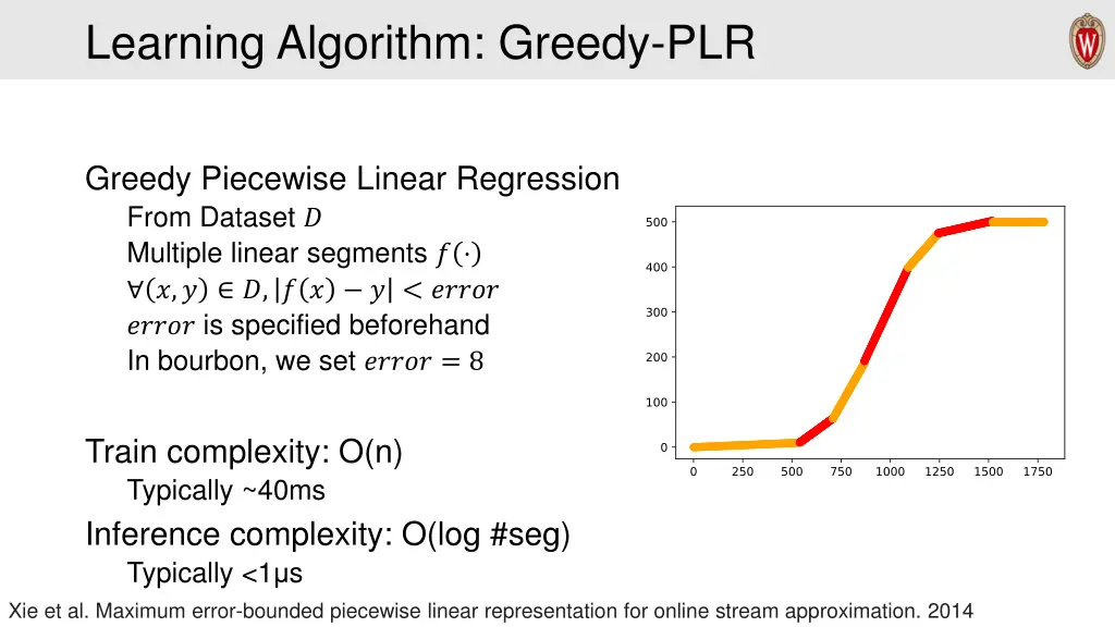 learning algorithm greedy plr