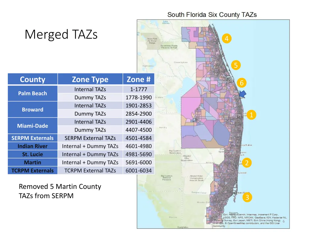 merged tazs