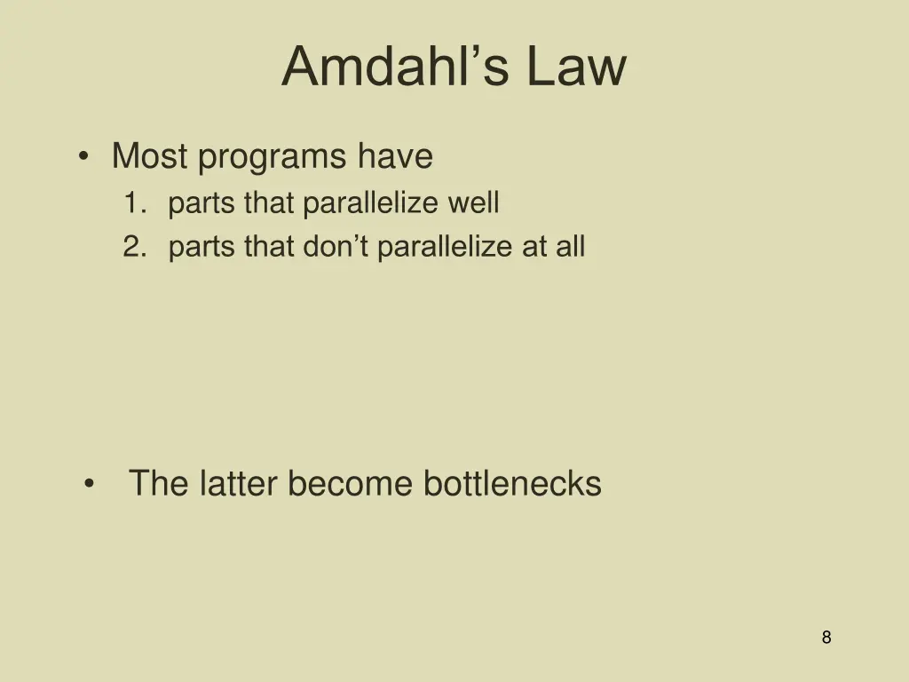 amdahl s law