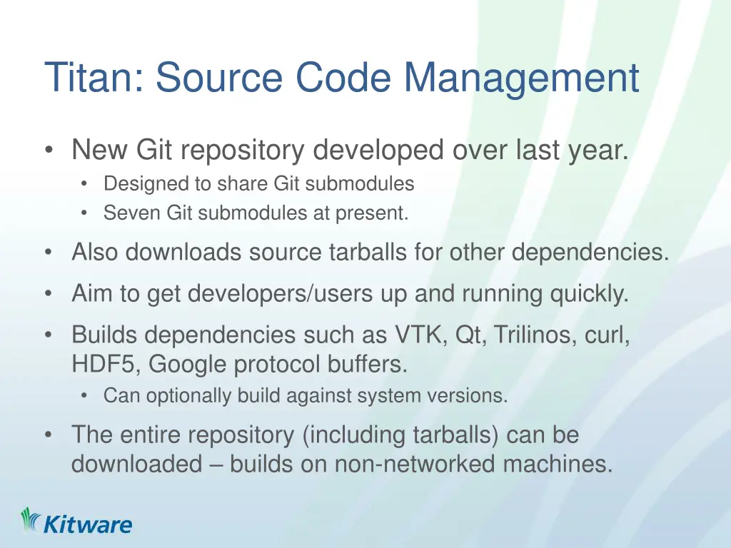 titan source code management