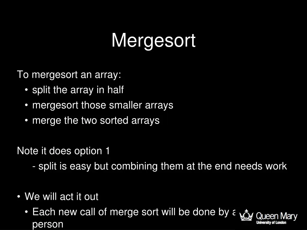 mergesort 1