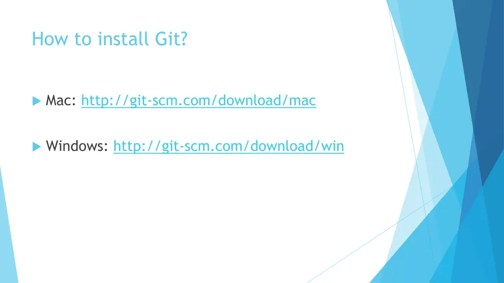 how to install git