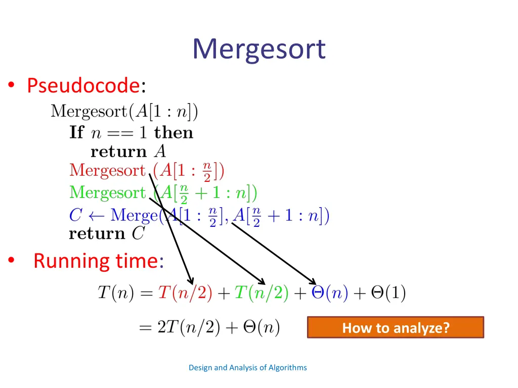 mergesort