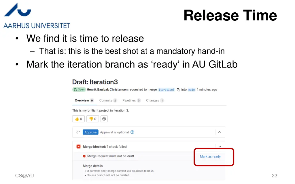 release time