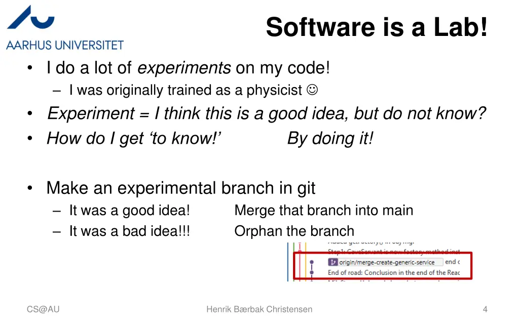 software is a lab