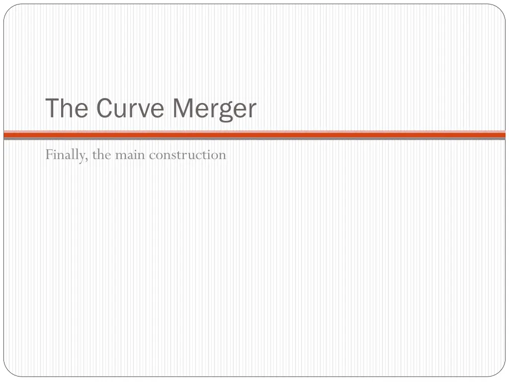 the curve merger