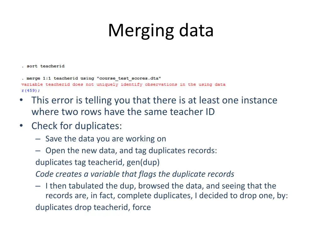 merging data 3