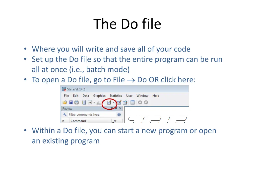 the do file