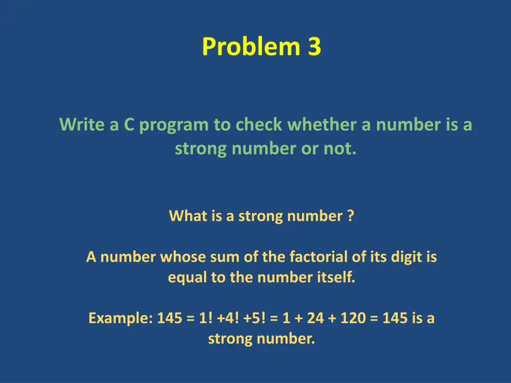 problem 3