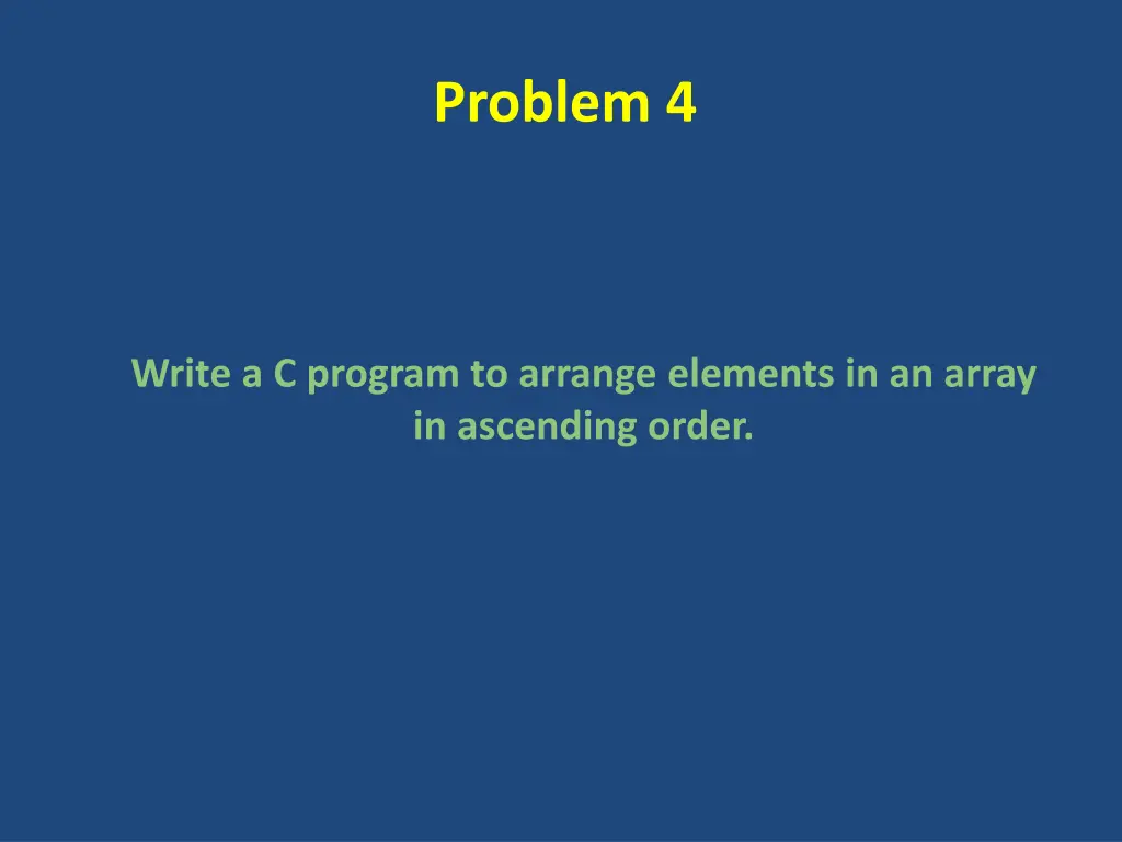 problem 4