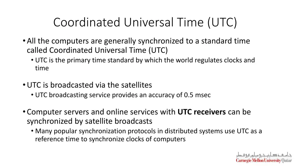 coordinated universal time utc