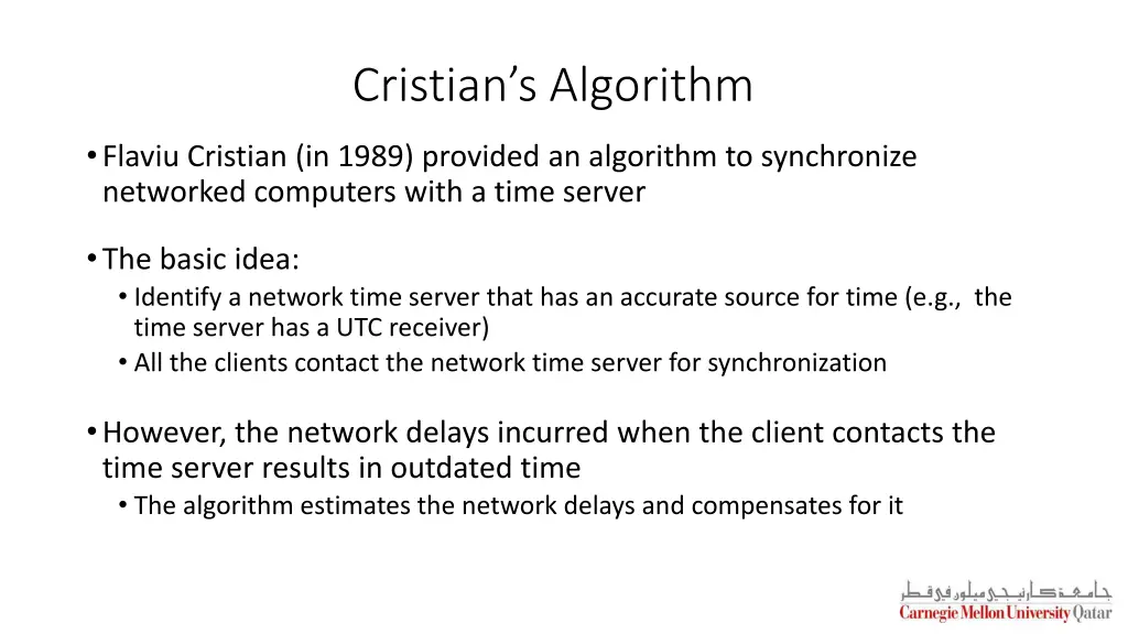 cristian s algorithm