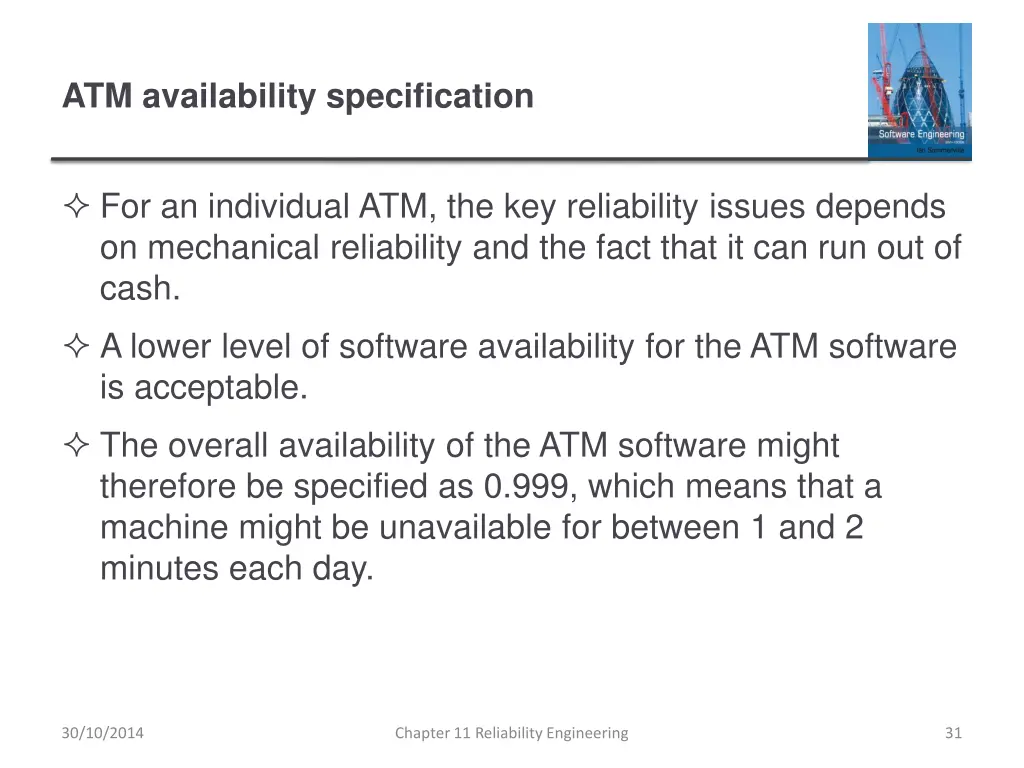 atm availability specification 1