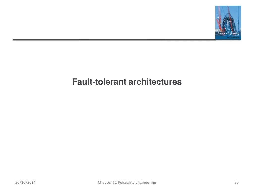 fault tolerant architectures