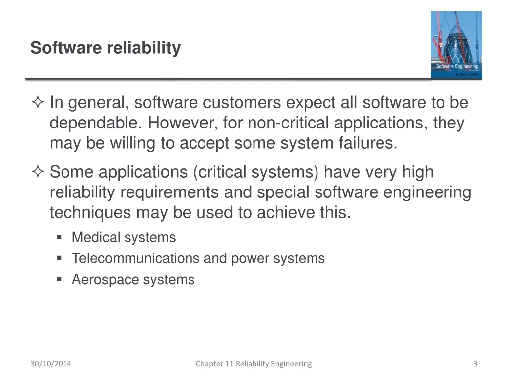 software reliability