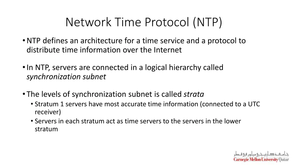 network time protocol ntp