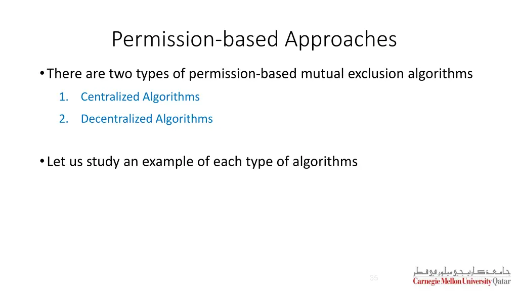 permission based approaches